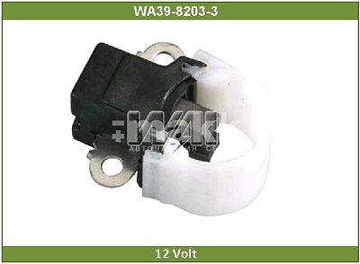 Щетки генератора Toyota 3ZZ 2NZ 1MZ 1NZ 3SFE 4AFE 1ZZ 2AZ B20B 1GFE WA39-8203-3 WAI