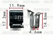 Клипса пластмассовая Audi,Seat,Skoda,VW кузов - бампер, решетка P37-1539 Patron