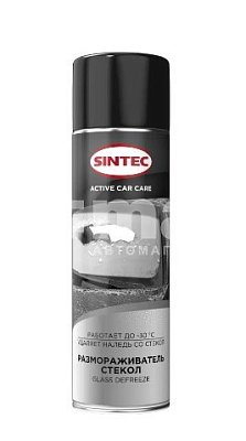 Размораживатель стекол 650мл Sintec Glass DeFreeze аэрозоль