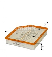 Фильтр воздушный Hengst E1543L (C 29 021) GEELY TUGELLA, VOLVO CARS