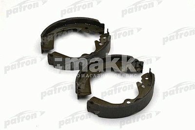 Колодки тормозные PSP258 PATRON