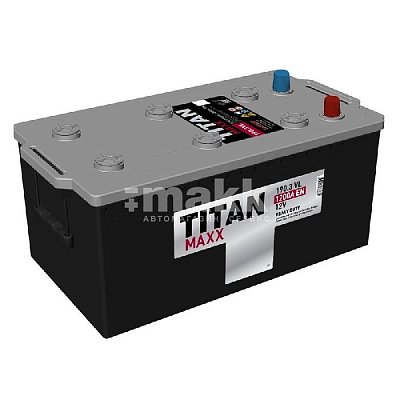 Аккумуляторная батарея 190 Ач ТИТАН МАХX HD euro o/п 51,3*22,5*21,8