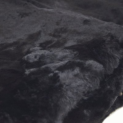 Накидка на сиденье серая темно GS натуральная овчина комбинированная короткий с длинным 1 шт