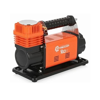 Компрессор 160л/мин 600W 10 Атм 12V шланг с переходником Агрессор AGR-160