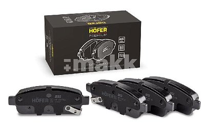 Колодки тормозные задние HF 350 702 HOFER