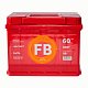 Аккумуляторная батарея 60 Ач FB п/п 24,2*17,5*19