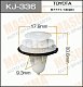 Клипса пластм. крепежная KJ-336 Masuma