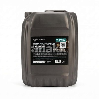 Масло моторное Oilway Dynamic Premium 15W40 мин. API CI-4/SL ACEA E7 20л