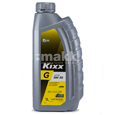 Масло моторное Kixx G SJ 5W30  полусинтетическое 1л 