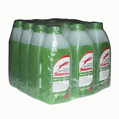 Антифриз SIBIRIA -40 (зеленый) 1кг