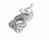 Клемма АКБ универсальная под болт с гайкой-барашек M6 свинец Autoprofi BAT/TER-104 