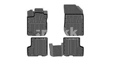 Коврики в салон Renault Logan (14+) к-т 4шт черный SRTK Премиум PR.RN.LOG.R.14G.02X60