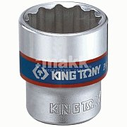 Головка торцевая стандартная двенадцатигранная 1/4", 12 мм King Tony 233012M