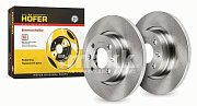 Диск тормозной передний HF 130 284 HOFER
