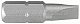 Вставка (бита) торцевая 1/4", Slotted, 7х1.2 мм, L = 25 мм King Tony 102507S1