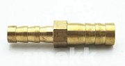 Ремонтное соединение Елочка прямая с переходом D 6- 8мм Technik латунь (10шт/уп)