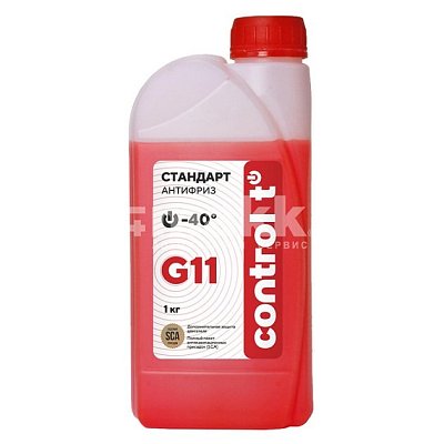 Антифриз Control T (-40)  1кг G11 красный