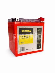 Мото аккумулятор ATOMAN Nano Gel 12V 30Ah (YTX30L-BS, YTX30L, YB30L-B) о/п