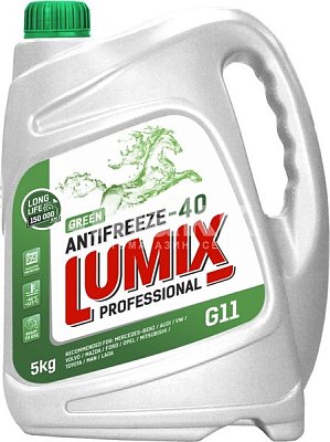 Антифриз Lumix green -40 G11 5 л 
