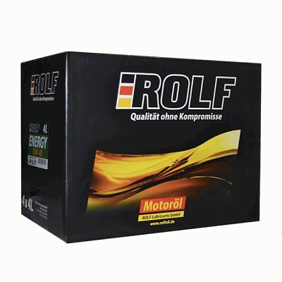 Масло моторное ROLF Energy 10W40 п/синт. API SL/CF ACEA A3/B4  4л мета