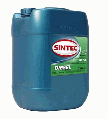 Масло моторное SINTEC Diesel М10Г2К SAE 30 API CC 20л