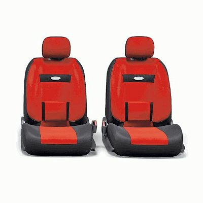 Чехлы COMFORT орто.под велюр 11пр карм 6 мол чёрн/красн р-р М 5шт COM-1105 BK/RD (M)