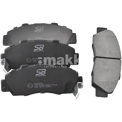 Колодки тормозные дисковые передние BP28254 SB NAGAMOCHI