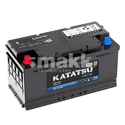 Аккумуляторная батарея 100 Ач Katatsu Arctic п/п 35,3*17,5*19