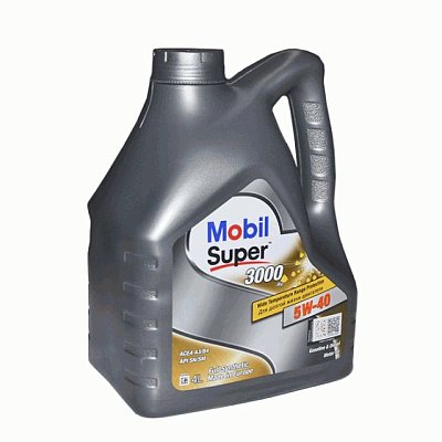 Масло моторное Mobil Super 3000 X1 5W40 синт. API SN/CF ACEA A3/B4  4л