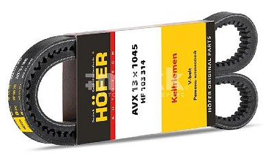 Ремень клиновой AVX13x1045   53, 3307,ПАЗ зубчатый HF 103 314 Hofer