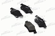 Колодки тормозные дисковые задние PBP1766 PATRON