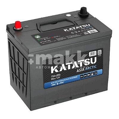Аккумуляторная батарея 85 Ач Katatsu Arctic Asia (95D26L) о/п 26,0*17,2*22,1