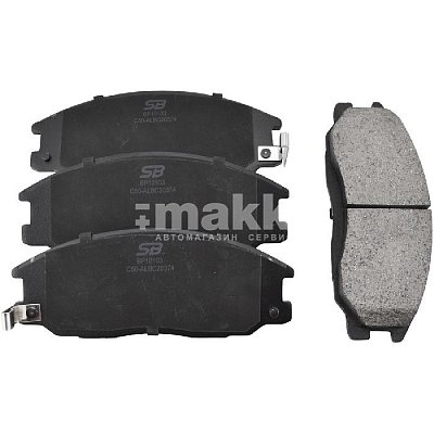 Колодки тормозные дисковые передние BP10103 SB NAGAMOCHI