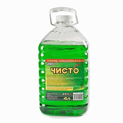 Незамерзающая жидкость Чисто Плюс -20C 4л