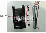 Скоба 26,9*13,5мм Н-2128