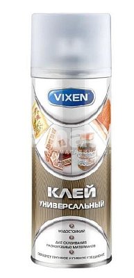 Клей VIXEN универсальный, аэрозоль 520 мл VX90015