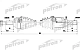 Полуось ВАЗ 2190 Lada Largus 12- передн лев  PDS0452 PATRON