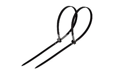 Хомут-стяжка 4,8*450 KVP нейлон черный 100шт/уп