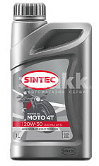 Масло моторное SINTEC Moto 4T 1л