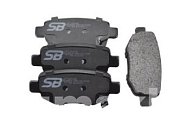 Колодки тормозные дисковые задние BP82002 SB NAGAMOCHI