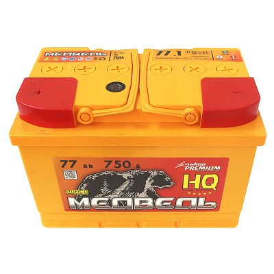 Аккумуляторная батарея 77 Ач Медведь VLA Ca/Ca п/п 27,6*17,5*19