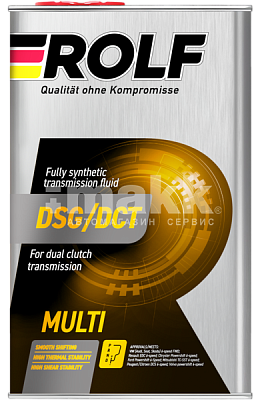 Масло трансмиссионное Rolf DSG/DCT синт 1л (металл)