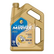 Масло моторное MIRAX MX5 10W40 полусинтетические API SL/CF,A3/B4 4л