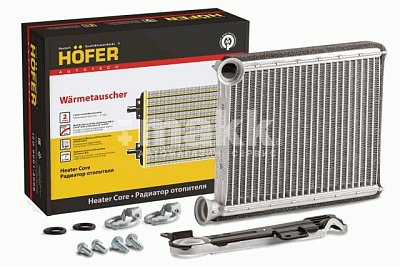 Радиатор отопителя ВАЗ 2180 Vesta, X-Ray  паянный HF 730 240 Hofer