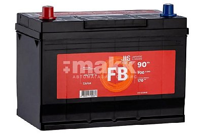 Аккумуляторная батарея 90 Ач FB Азия (105D31R) п/п 30,3х17,2х22,0
