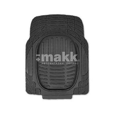 Коврики-ванночка 2 предмета 77*57 для переднего ряда Autoprofi Transform черный (MAT-001 BK)