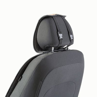 Накидки на сиденье Car Performance передние 2 шт  fiberflax бежевые 5шт/уп CUS-1052 BE/BE