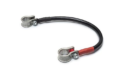 Перемычка с клеммами "+" и "-", сечение 25 кв мм, длина 300 мм