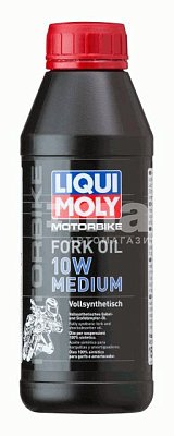 Масло вилочное LIQUI MOLY Motorbike Fork Oil medium 10W 0,5 л