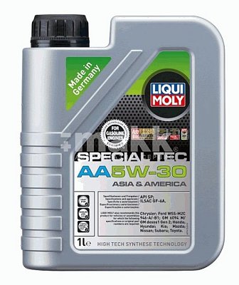 Масло моторное LIQUI MOLY Special Tec AA 5W30 синт. 1л